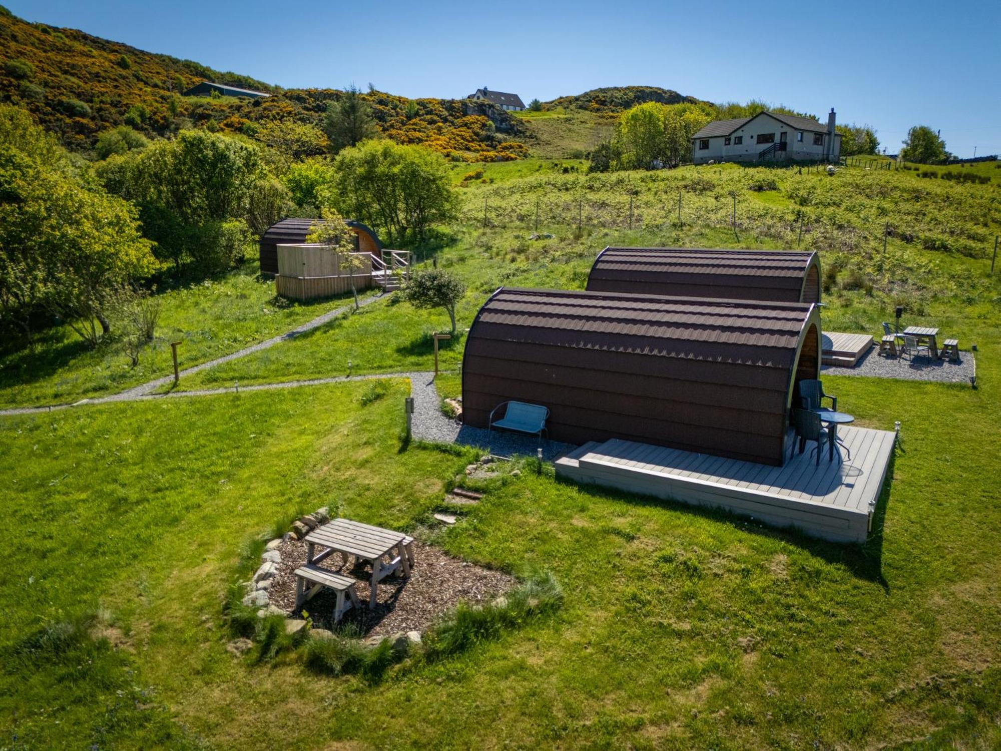 Tighlochan Pods Scourie Exterior photo