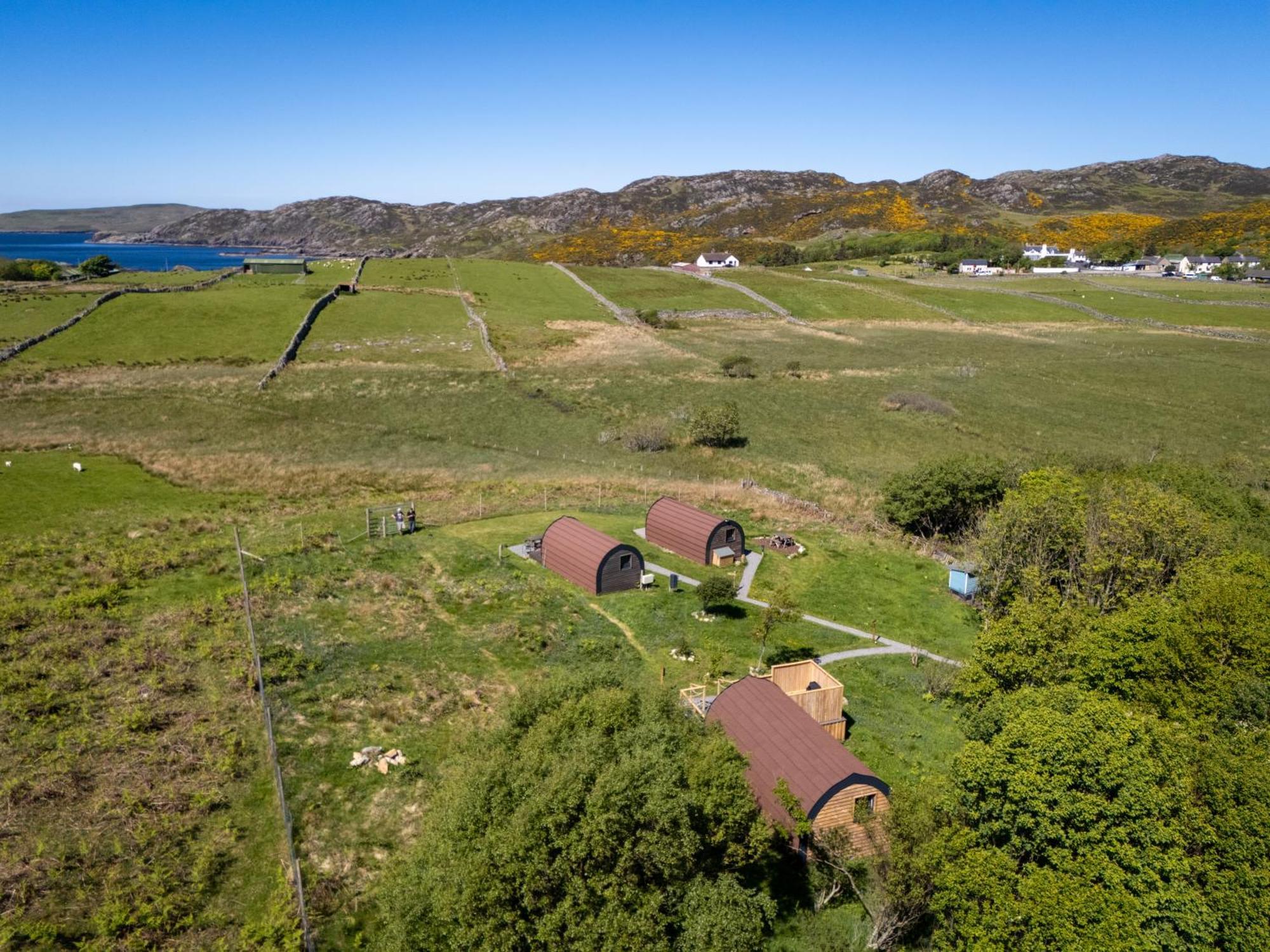 Tighlochan Pods Scourie Exterior photo